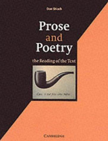 Cover for Prose and Poetry