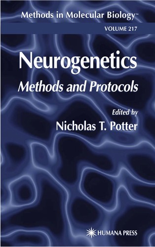 Cover for Neurogenetics