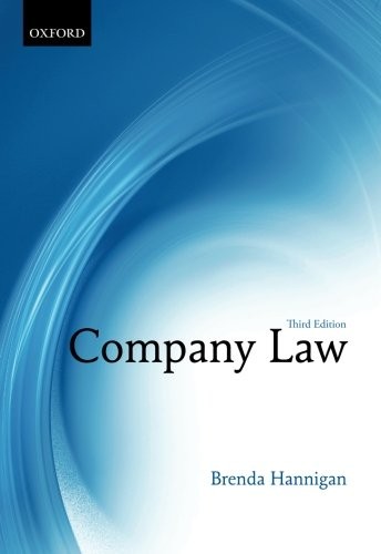 Cover for Company Law