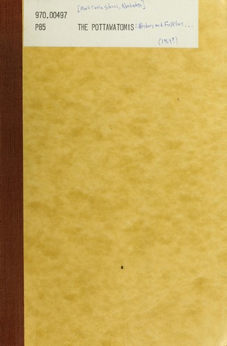 Cover for The Pottawatomis