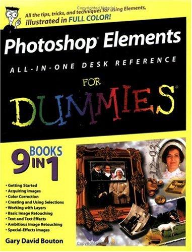 Cover for Photoshop Elements All-in-One Desk Reference For Dummies