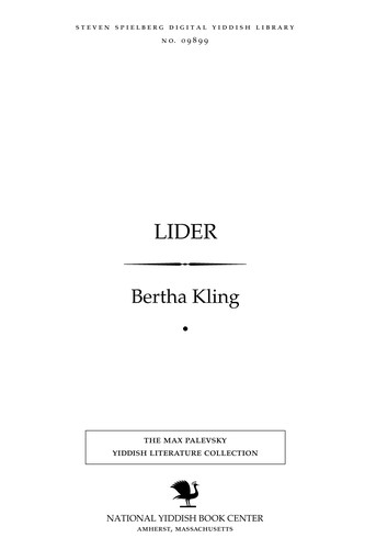Cover for Lider