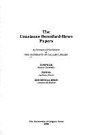 Cover for The Constance Beresford-Howe papers
