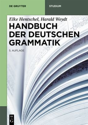 Cover for Handbuch der Deutschen Grammatik