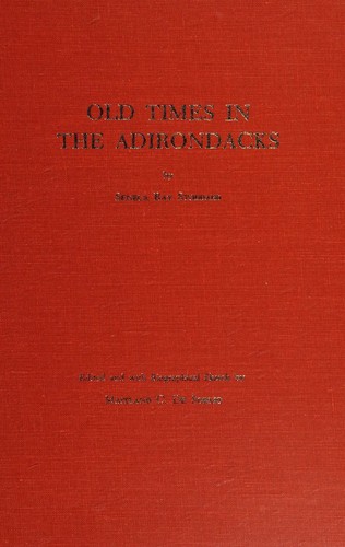 Cover for Old times in the Adirondacks