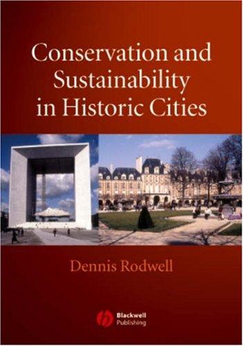 Cover for Conservation and Sustainability in Historic Cities