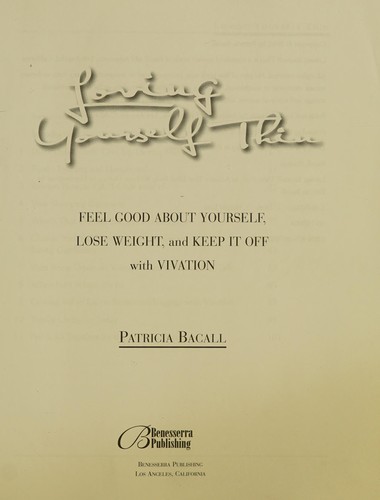 Cover for Loving Yourself Thin