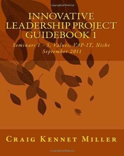 Cover for Innovative Leadership Project Guidebook 1