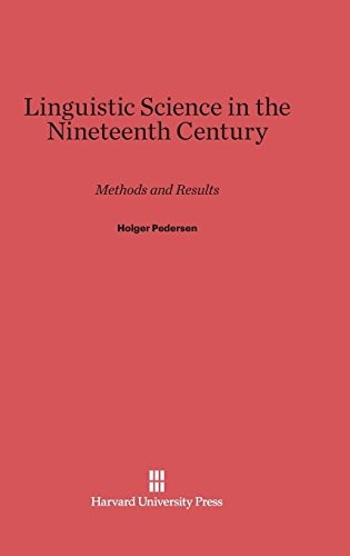 Cover for Linguistic Science in the Nineteenth Century