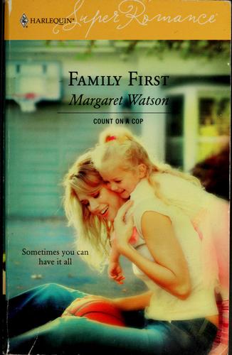 Cover for Family first