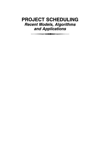 Cover for Project Scheduling