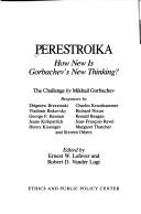 Cover for Perestroika