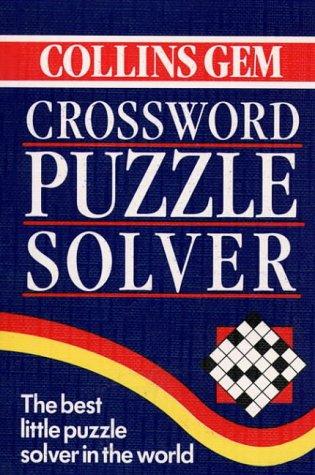 Cover for Crossword Puzzle Solver (Collins Gem)
