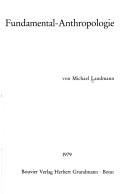 Cover for Fundamental-Anthropologie