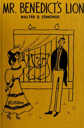 Cover for Mr. Benedict's lion