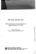 Cover for Tsars and the Jews