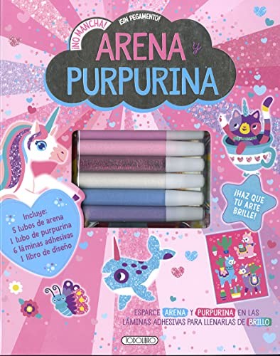 Cover for arena y purpurina