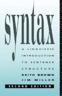 Cover for Syntax