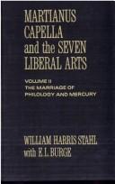 Cover for Martianus Capella and the Seven Liberal Arts (Records of Western Civilization Series)