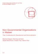 Cover for Non-governmental organizations in Malawi