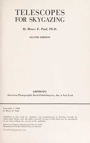 Cover for Telescopes for skygazing
