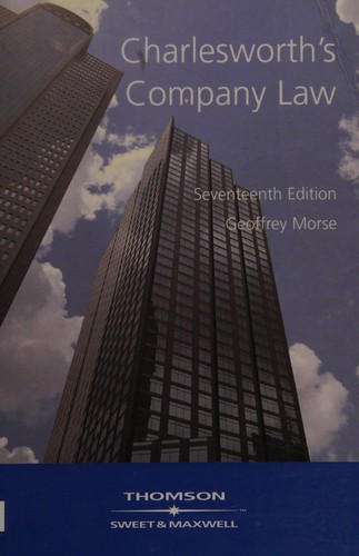 Cover for Charlesworth's Company Law