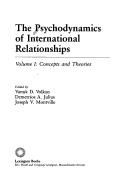 Cover for The Psychodynamics of International Relationships