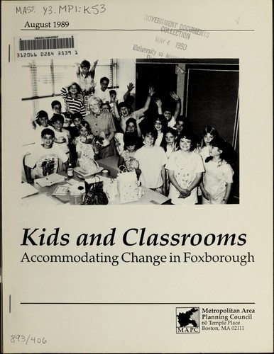 Cover for Kids and classrooms