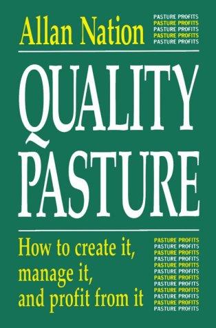 Cover for Quality pasture