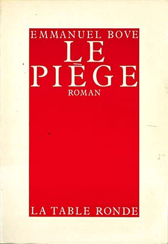 Cover for Le piège