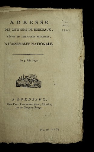 Cover for Adresse
