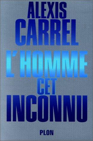 Cover for L'homme, cet inconnu