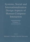 Cover for Systems, Social, and Internationalization Design Aspects of Human-computer Interaction