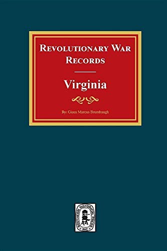 Cover for Revolutionary War Records Virginia
