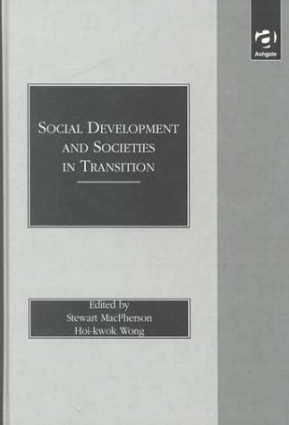 Cover for Social development and societies in transition