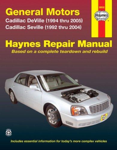 Cover for General Motors Cadillac DeVille (1994 thru 2005) Cadillac Seville (1992 thru 2004)