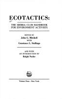 Cover for Ecotactics: the Sierra Club handbook for environment activists.