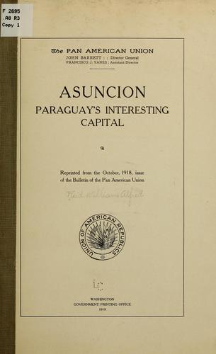 Cover for Asuncion