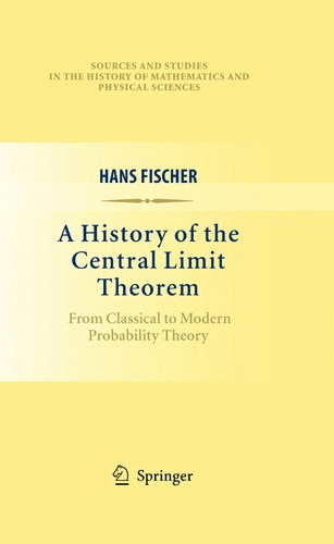 Cover for A history of the central limit theorem