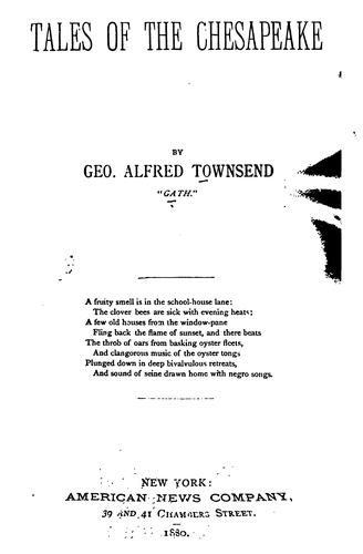 Cover for Tales of the Chesapeake