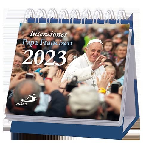 Cover for Calendario de mesa Intenciones del Papa Francisco 2023
