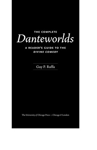 Cover for The complete Danteworlds