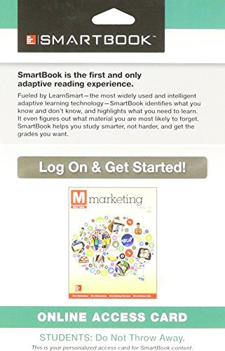 Cover for SmartBook Access Card for M Marketing