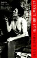 Cover for Auschwitz and after