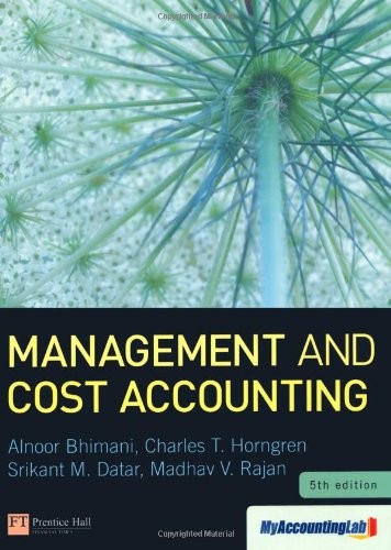 Cover for Management and Cost Accounting with Myaccountinglab Access Card