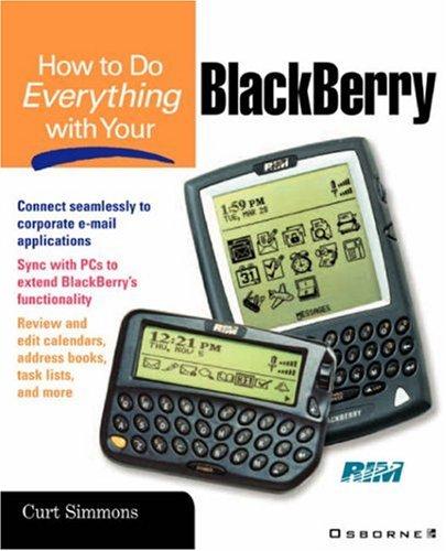 Cover for How to do everything with your BlackBerry