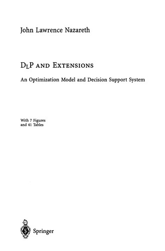Cover for D[Subscript]L[/Subscript]P and Extensions
