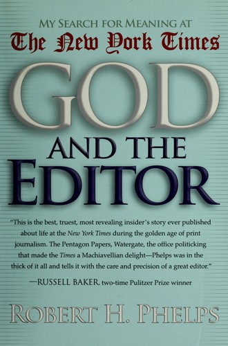Cover for God and the editor