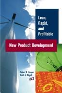 Cover for Lean, Rapid, and Profitable New Product Development