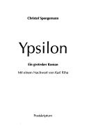 Cover for Ypsilon